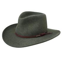 Chapéu Stetson Bozeman Outdoor em Lã Resistente à Água Loden Chapéu Stetson Bozeman Outdoor em Lã Resistente à Água Loden