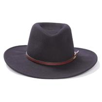 Chapéu Stetson Bozeman Outdoor para homens, preto, tamanho pequeno