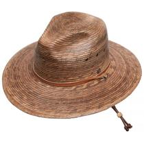 Chapéu Stetson Rustic Straw Grande/GG Sand 10 cm de aba