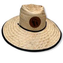 Chapéu Surf De Praia Palha Natural Estampado