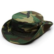 Chapéu Tático Estilo Boonie Militar Camuflado Selva