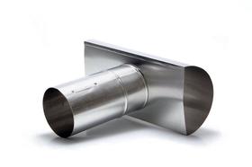 Chapéu TEE em Alumínio 200x80mm Chapéu TEE em Alumínio 200x80mm