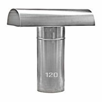 Chapéu Tee Ventilante Alumínio 120 MM para Aquecedor a Gás Chapéu Tee Ventilante Alumínio 120 MM para Aquecedor a Gás
