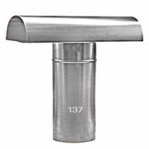 Chapéu Tee Ventilante Alumínio 137 MM para Aquecedor a Gás Chapéu Tee Ventilante Alumínio 137 MM para Aquecedor a Gás