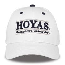 Chapéu The Game NCAA Georgetown Hoyas Bar Design branco Chapéu The Game NCAA Georgetown Hoyas Bar Design branco