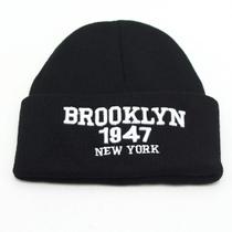 Chapéu tricotado, gorro de inverno de anime de 1947 do Brooklyn, unissex