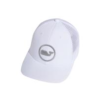 Chapéu Trucker Vineyard Vines Whale Dot Performance masculino branco