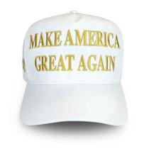 Chapéu Trump MAGA 45-47 - Branco Chapéu Trump MAGA 45-47 - Branco