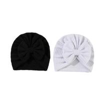 Chapéu Turbante Com Laço Para Bebê Recém-Nascido, Acessórios De Fotografia Para Primavera E Outono,