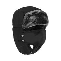 Chapéu Ushanka De Inverno Para Homens, Máscara À Prova De Vento, Boné De Caça E Esqui Para Homens E Chapéu Ushanka De Inverno Para Homens, Máscara À Prova De Vento, Boné De Caça E Esqui Para Homens E