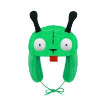 Chapéu Ushanka Invader Zim 3D - Verde - Para Crianças Chapéu Ushanka Invader Zim 3D - Verde - Para Crianças