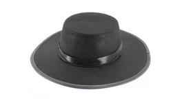 Chapeu v de vinganca zorro padre adulto halloween festas