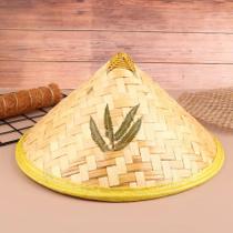 Chapéu Vietnamita Chinês Japonês De Bambu Cosplay Fantasia Anime Unissex Sol Tradicional Chapéu Vietnamita Chinês Japonês De Bambu Cosplay Fantasia Anime Unissex Sol Tradicional