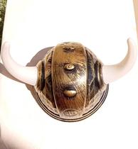 Chapéu Viking Capacete Guerreiro Medieval Fantasia
