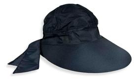 Chapéu Viseira Boné Feminino Preto Praia, Piscina, Caminhada Chapéu Viseira Boné Feminino Preto Praia, Piscina, Caminhada