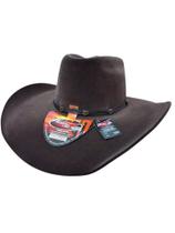 Chapéu Wester Mcallen Country Diamante De Feltro Flocado