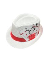 Chapéu Zé Pilintra Malandros Panamá Branco Tamanho 58 Umbanda