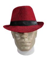 Chapéu Zé Pilíntra Vermelho Chapéu Zé Pilíntra Vermelho