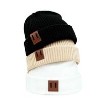 Chapéus De Malha Para Bebês, Gorros Quentes E Fofos Para Meninos E Meninas, Para O Inverno E Outono,