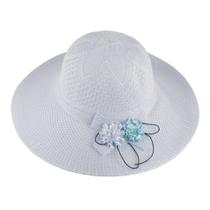 Chapéus Feminino Para Praia De Palha, Aba Larga Piscina E Passeios