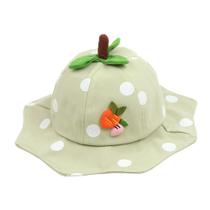 Chapéus para bebês meninas Chapéu de sol de algodão macio Eaves Boné de beisebol Boina