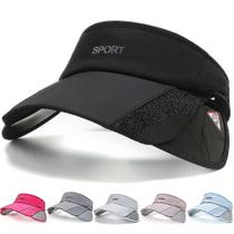 Chapéus senhoras protetor solar de verão aba retrátil chapéu de praia preto