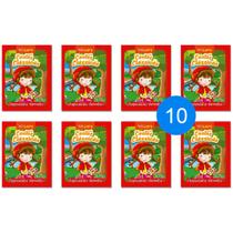 Chapeuzinho Vermelho - Kit 10 Livrinhos Lembrancinha de Festa Sacolinha Aniversário Surpresa