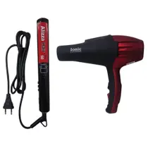 Chapinha 450ºF Profissional Bivolt + Super Brind Secador Profissional Com Cores Variadas