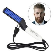 Chapinha Alisadora para Barba E Cabelo Masculino Com Pente Chapinha Alisadora para Barba E Cabelo Masculino Com Pente