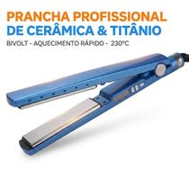 Chapinha Bivolt Titanium Liso Perfeito Profissional 360 Chapinha Bivolt Titanium Liso Perfeito Profissional 360