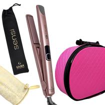 Chapinha De Cabelo Gama Italy Profissional Digital Ion Progressiva 450f Prancha Rose Sensi Bivolt Maleta