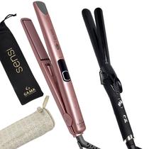 Chapinha De Cabelo Gama Italy Profissional Digital Ion Progressiva 450f Prancha Rose Sensi Bivolt Modelador Cacheador Frizz Preto
