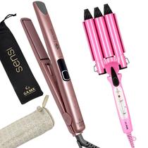 Chapinha De Cabelo Gama Italy Profissional Digital Ion Progressiva 450f Prancha Rose Sensi Bivolt Modelador Cacheador Triondas - GA.MA