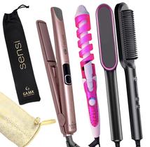 Chapinha De Cabelo Gama Italy Profissional Digital Ion Progressiva 450f Prancha Rose Sensi Bivolt Modelador Nova Escova Alisadora 2 em 1 Chapinha De Cabelo Gama Italy Profissional Digital Ion Progressiva 450f Prancha Rose Sensi Bivolt Modelador Nova Escova Alisadora 2 em 1