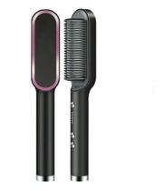 Chapinha Escova Alisadora De Cabelo Pente Elétrico Portátil Chapinha Escova Alisadora De Cabelo Pente Elétrico Portátil