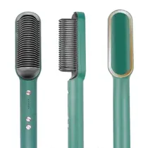 Chapinha Escova Secadora Profissional de Cabelo Pente Alisamento Elétrico Chapinha Escova Secadora Profissional de Cabelo Pente Alisamento Elétrico