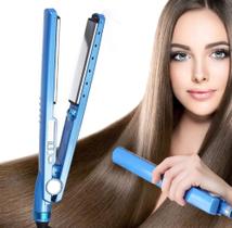 Chapinha Original 4forte De Cabelo Profissional Titanium Azul 110V/220V Modelador De Cachos 4Forte