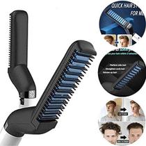 Chapinha Pente Alisador Modelador Barba E Cabelo Masculino Hair Iron FB161