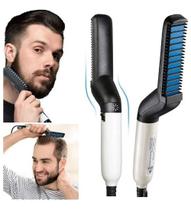 Chapinha Pente Elétrico bivolt 110v e 220v Modelador Alisador Barba E Cabelo Prático Masculino Para Homens - Nova Voo