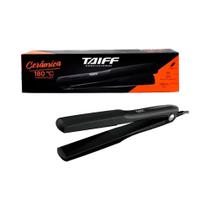 Chapinha Prancha Alisadora de Cabelo Taiff Cerâmica Clássica Superleve 180ºC Temperatura Bivolt Automático Alisa e Modela