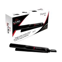 Chapinha Prancha Alisadora Eleganza Plus Ga.Ma Italy Bivolt, Preto, Cerâmica com Íons, 210 graus