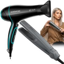 Chapinha prancha de cabelos gama infinity one + secador de cabelo mondial black tiff 2000w Chapinha prancha de cabelos gama infinity one + secador de cabelo mondial black tiff 2000w