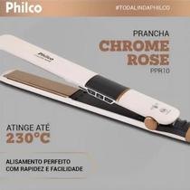 Chapinha/Prancha Philco Titanium Chrome Rose PPR10 Bivolt Chapinha/Prancha Philco Titanium Chrome Rose PPR10 Bivolt