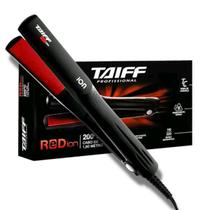 Chapinha Taiff Red Ion Profissional 200º Bivolt Cerâmica Anti Frizz
