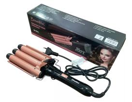 Chapinha Trio-ondas Modelador De Cachos Bivolt
