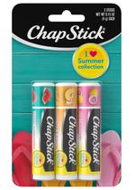 ChapStick I Love Summer Bálsamo Labial Melancia Pêssego Limonada Rosa