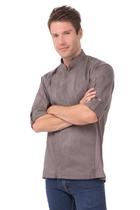 Chaqueta de Chef Chef Works Hartford Gris Grafito 3XL