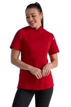 Chaqueta de Chef para Mujer Chef Works Springfield Roja Talla Extra Grande