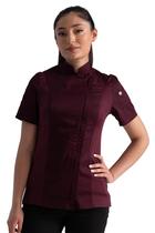 Chaqueta de Chef Springfield para Mujer Chef Works, Color Merlot, Talla XL Chaqueta de Chef Springfield para Mujer Chef Works, Color Merlot, Talla XL