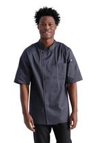 Chaqueta de Chef Unisex Volnay Chef Works Carbón Grande Chaqueta de Chef Unisex Volnay Chef Works Carbón Grande